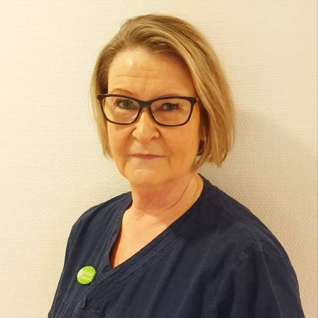 Arvika Tandkliniks tandhygienist Christina Johansson